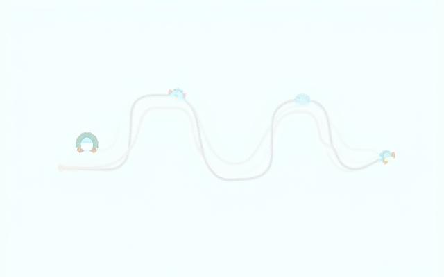 Illustration of an employee journey map with various touchpoints and feedback integration points